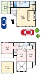 恵我ノ荘駅 徒歩50分 1-2階の物件間取画像